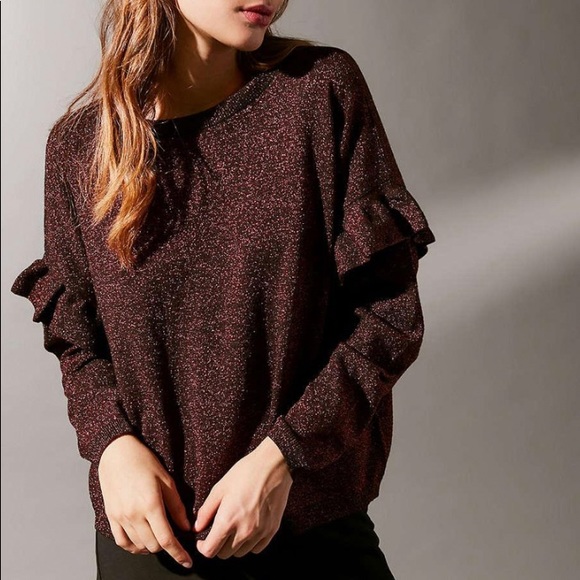 Urban Outfitters Sweaters - Urban Outfitters Sweater with Ruffles